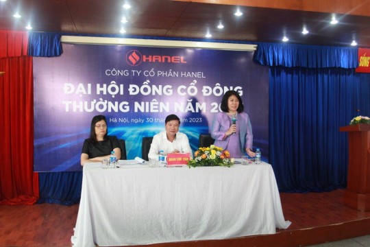HANEL TỔ CHỨC ĐẠI HỘI ĐỒNG CỔ ĐÔNG THƯỜNG NIÊN NĂM 2022